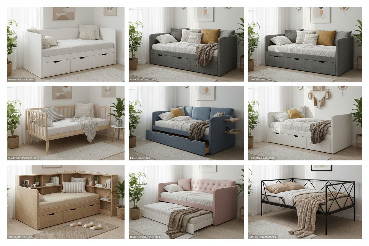 7 Twin Couch Daybed Ideas for Small Spaces – HOMSEE