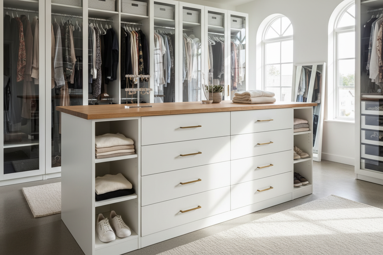 The 3 Dressers You Need for a Flawless Closet Island IKEA Hack – HOMSEE