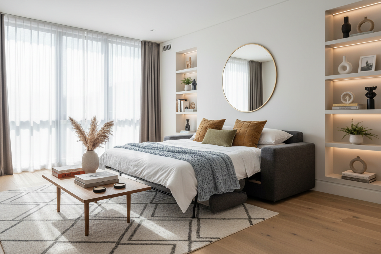 Mastering the Couch Queen Sofa Bed: A Designer’s Guide – HOMSEE