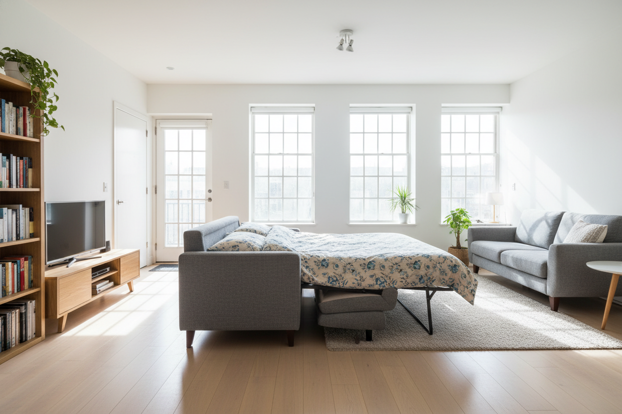 The One Double Bed and Sofa Layout Mistake to Avoid – HOMSEE