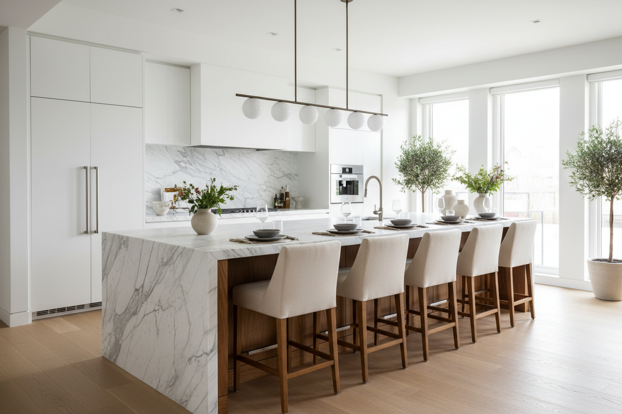 Is Using a Kitchen Island as a Dining Table Practical? The Truth – HOMSEE