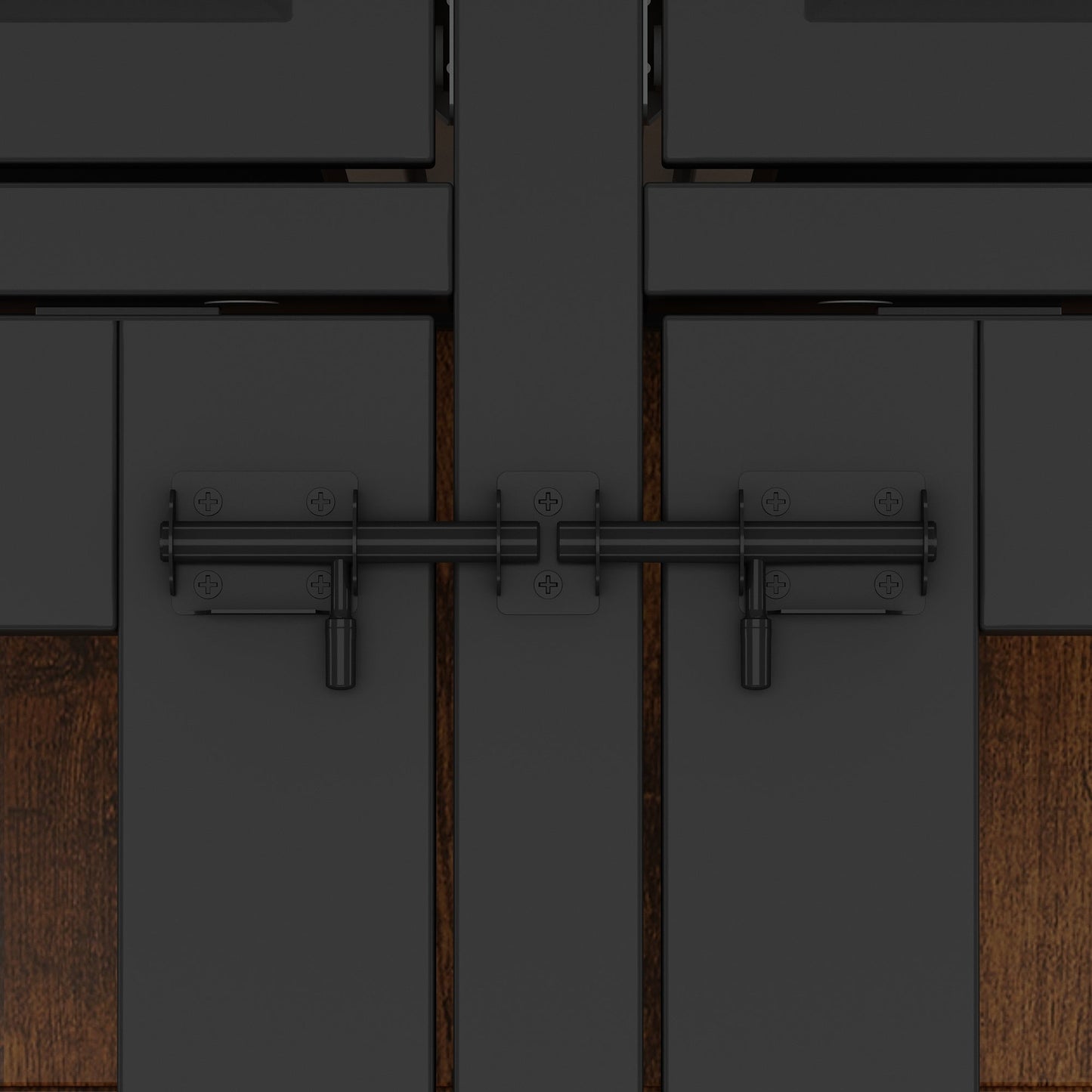 Large Dog Crate Furniture with 4 Drawers and Divider