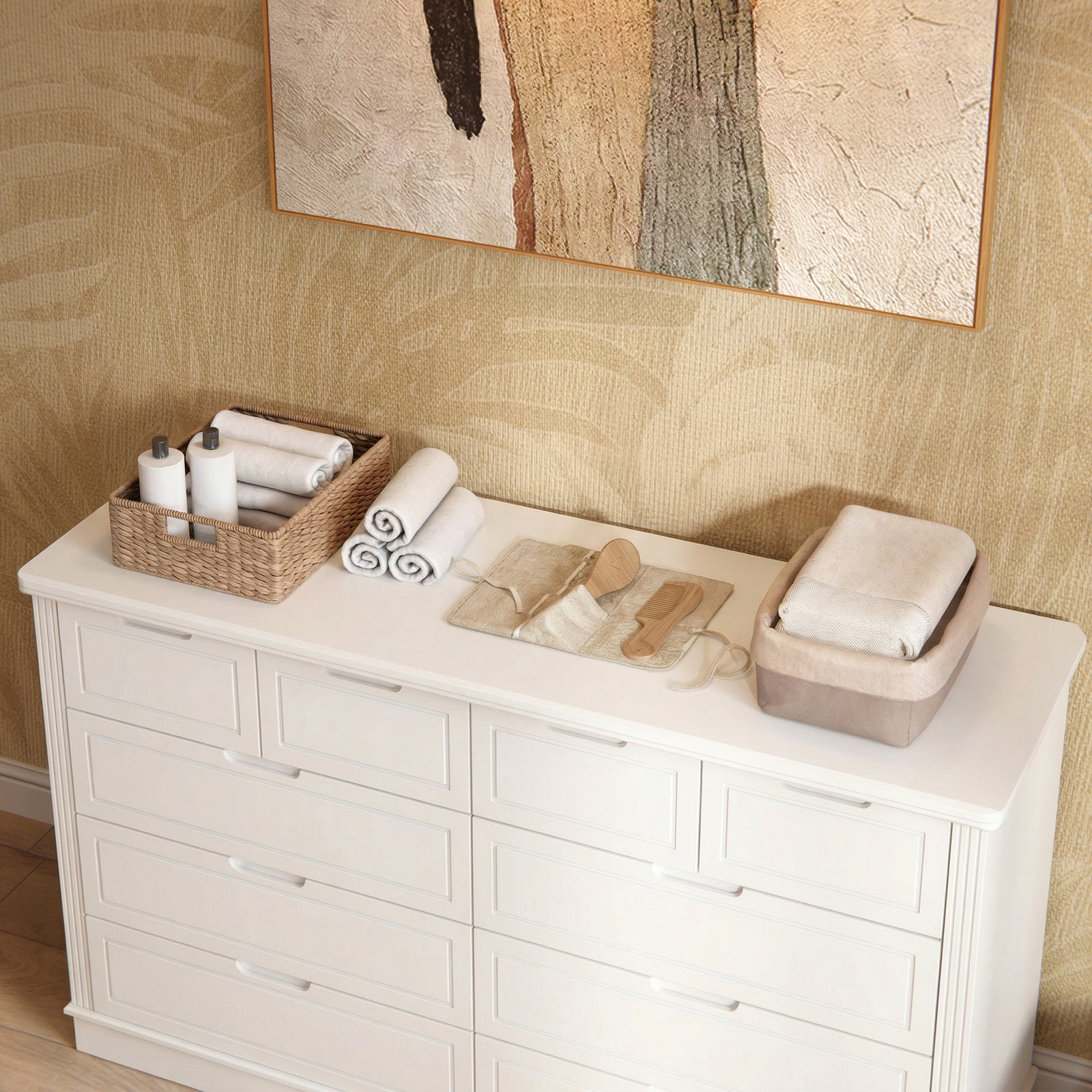 Converts into a Dresser