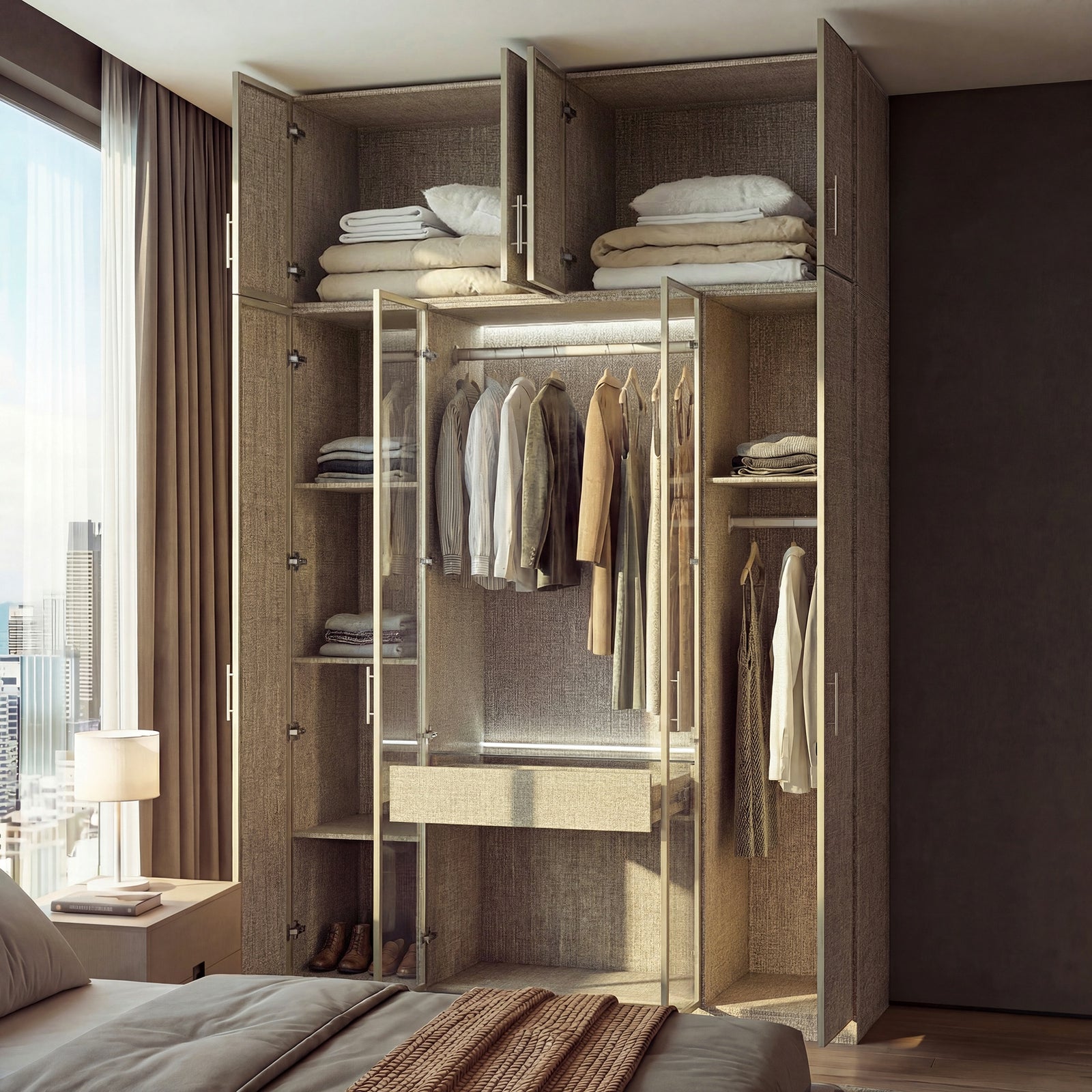 High Top Cabinet Storage