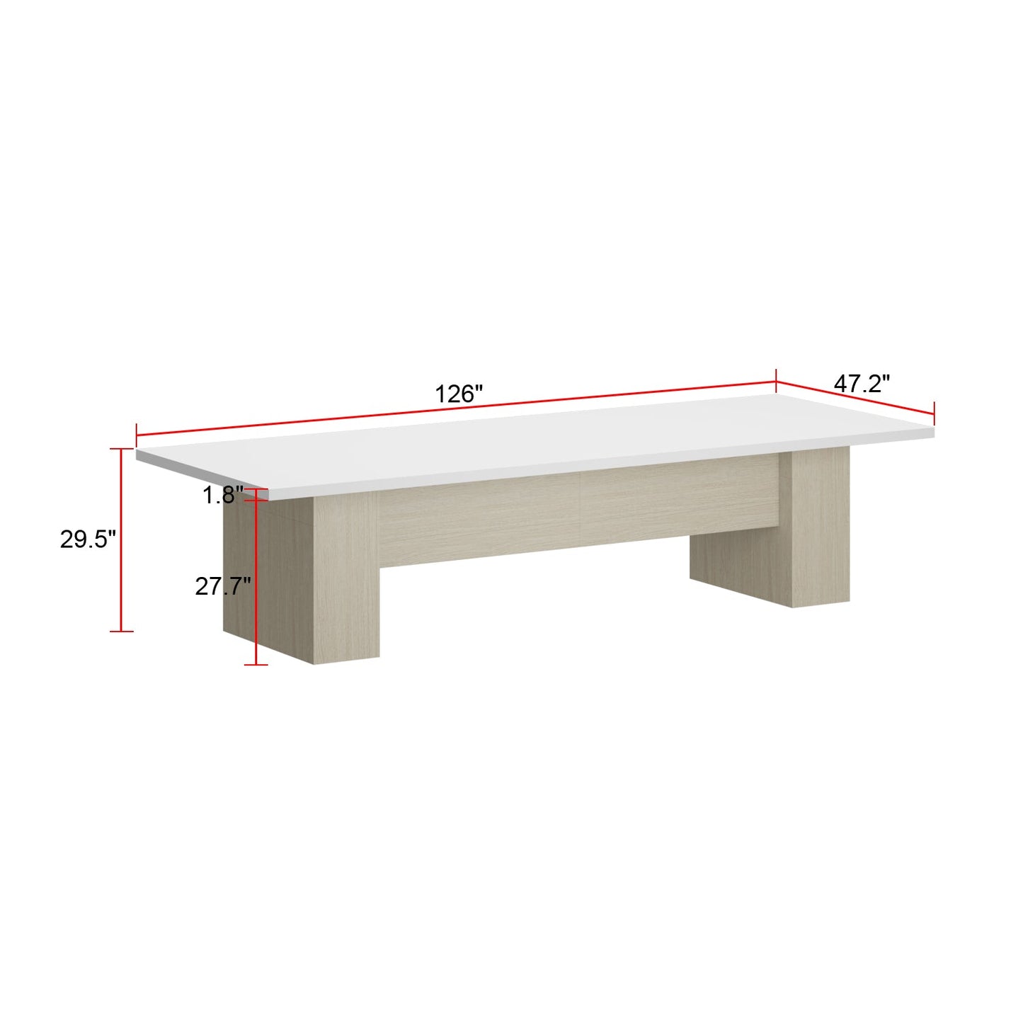 12-Person Dining Table