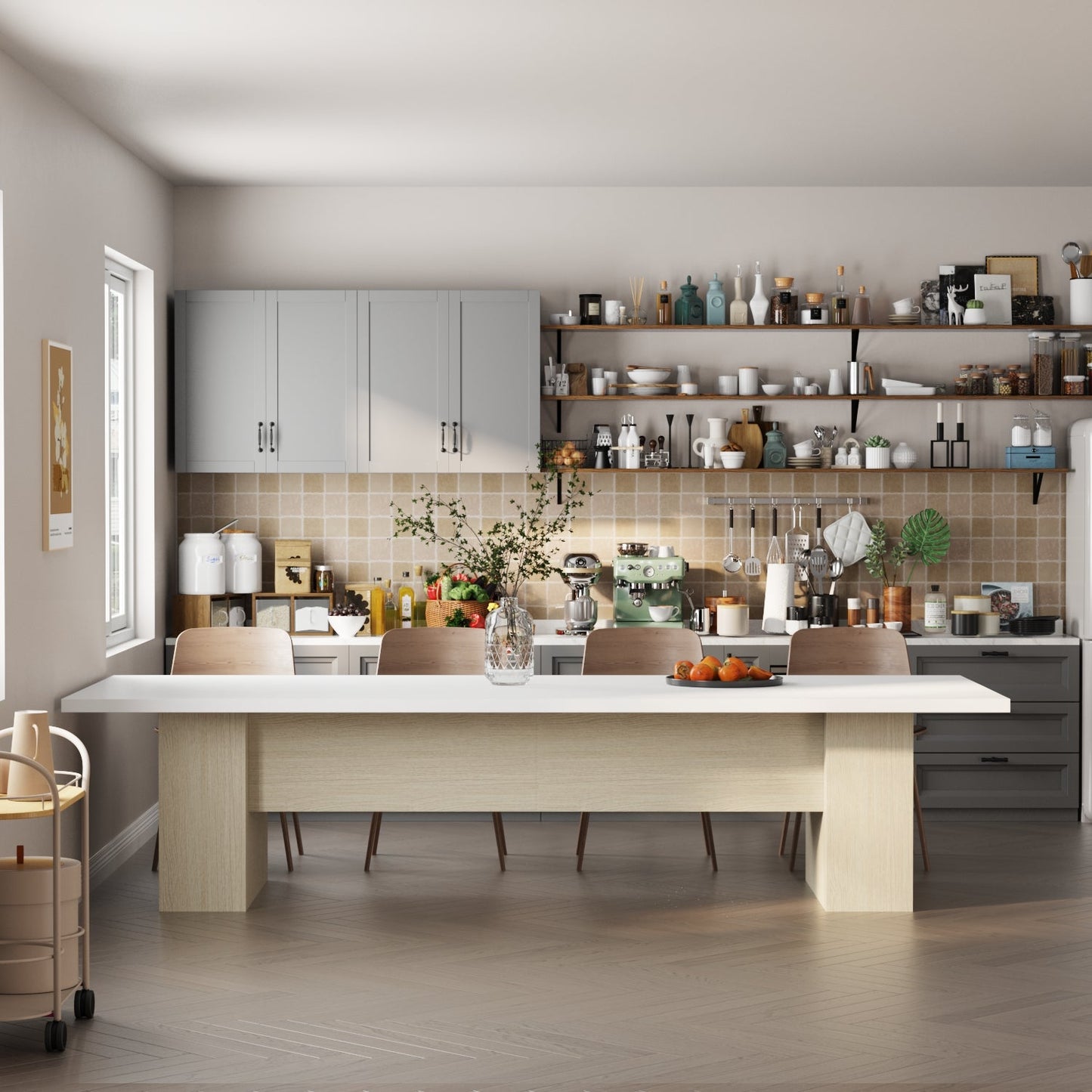 12-Person Dining Table