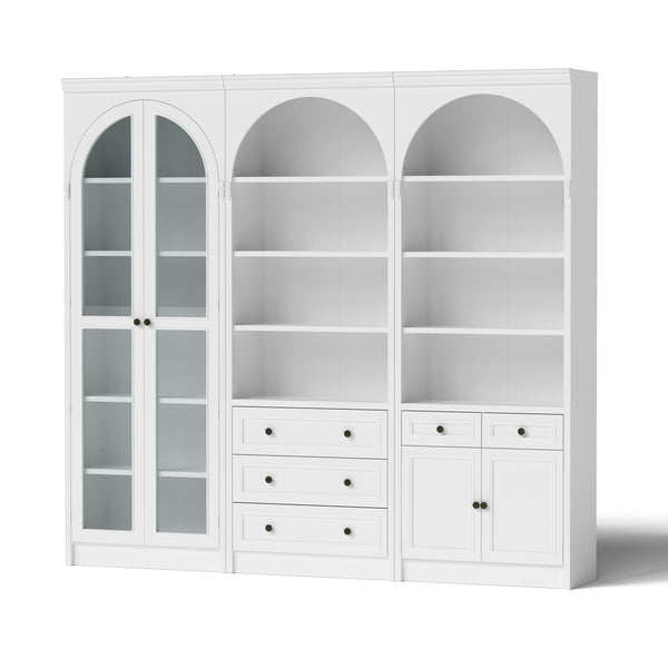 Relievo Grand Arched Storage Display Wall Unit