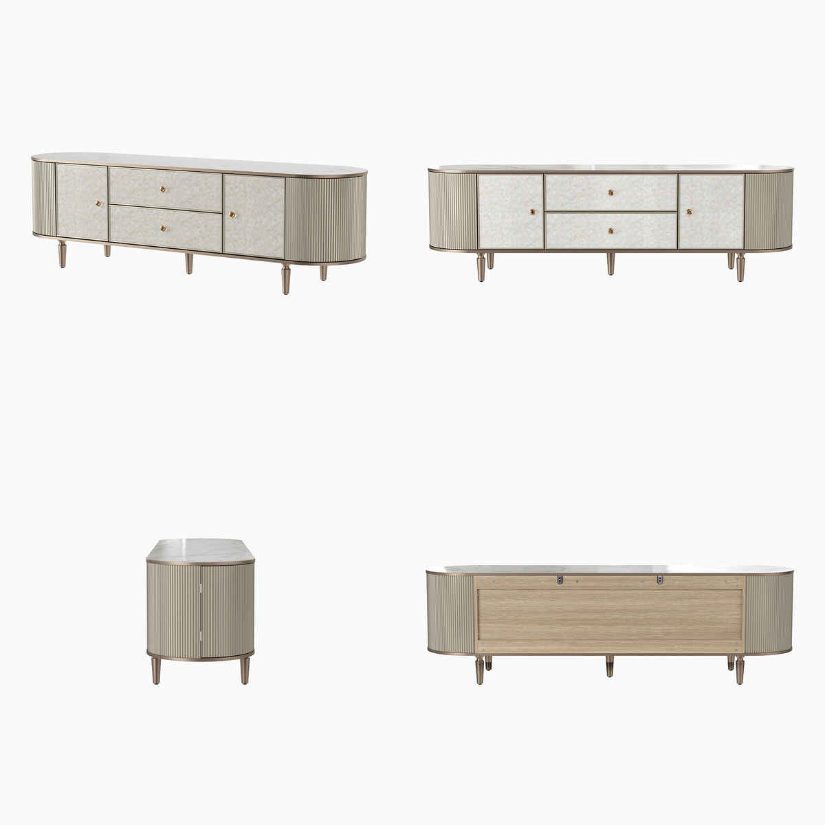 Nacre TV Stand