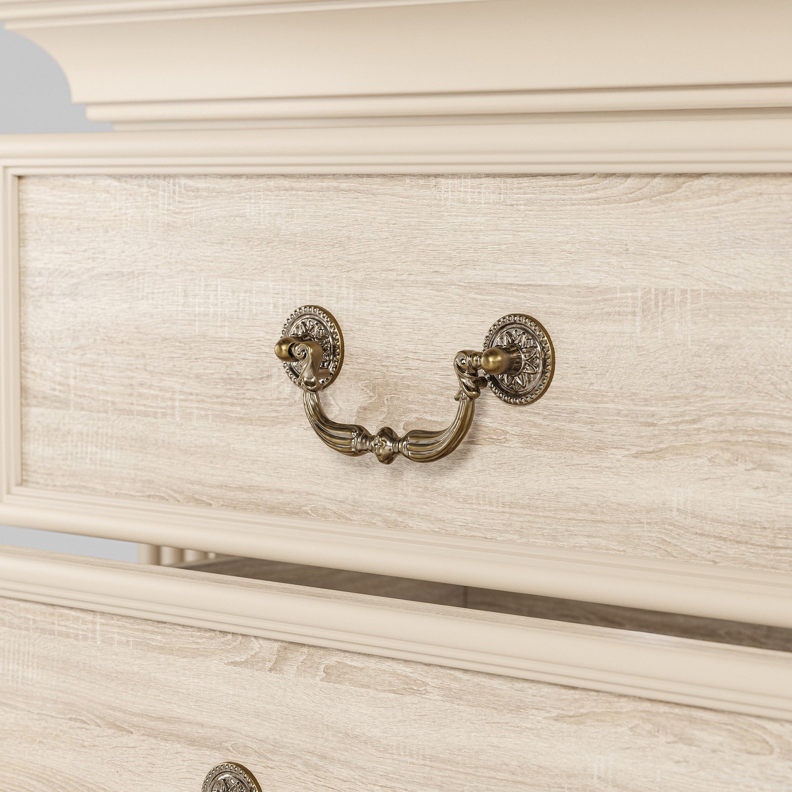 Vintage Brass Pulls, Refined Details