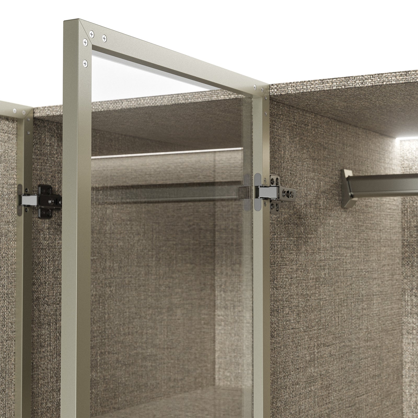 Clear Glass Display Area