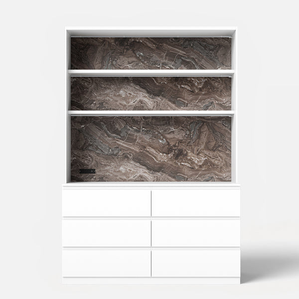 Pantry Cabinet with Built-In Power Outlet
