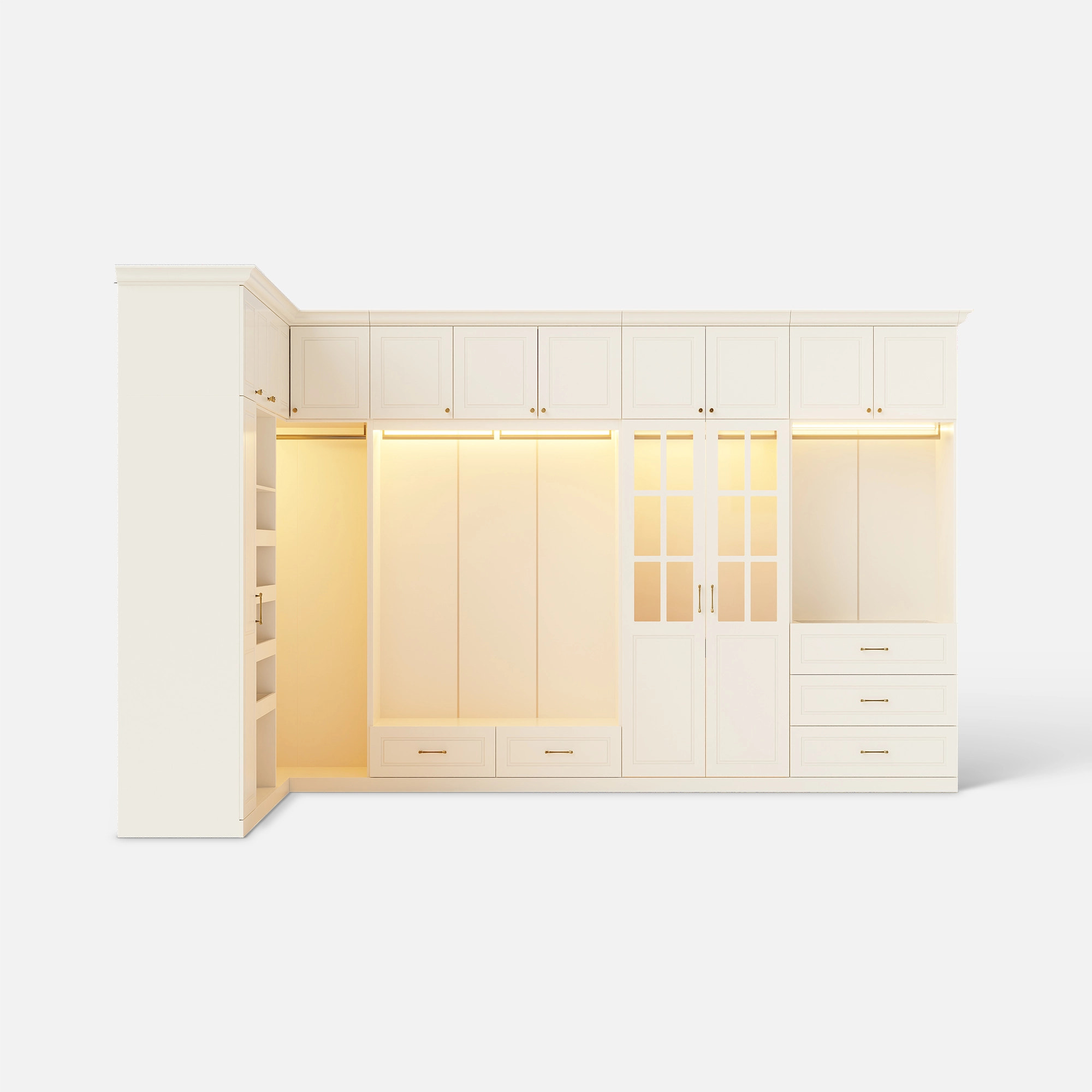 Vestia Modular Walk-In Closet System
