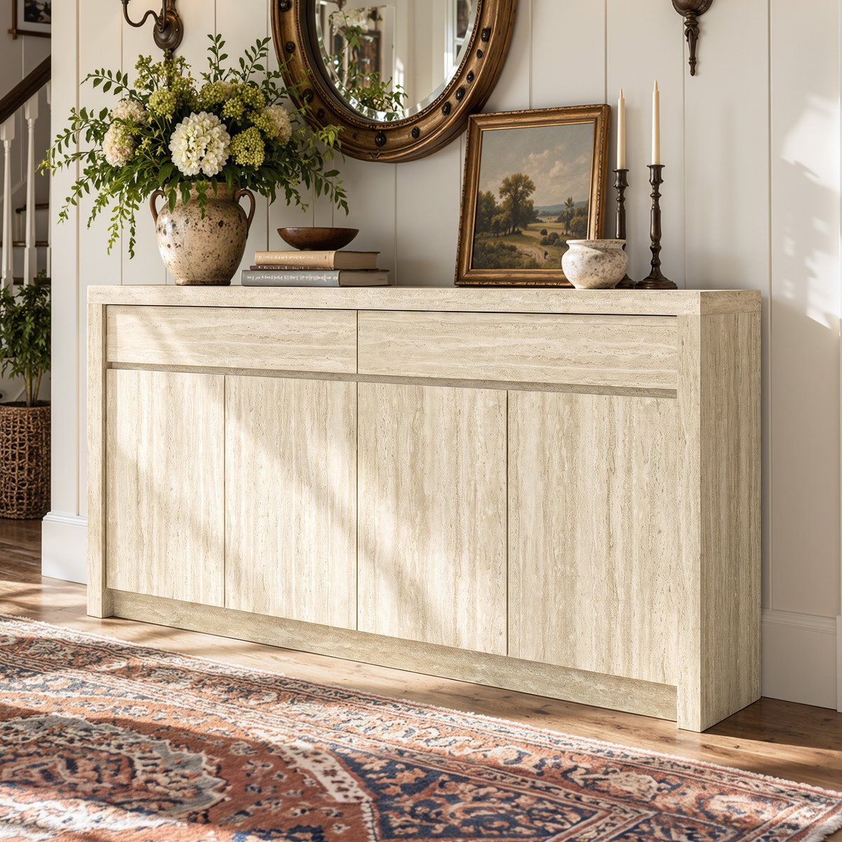 Travero Enclosed Shoe Cabinet