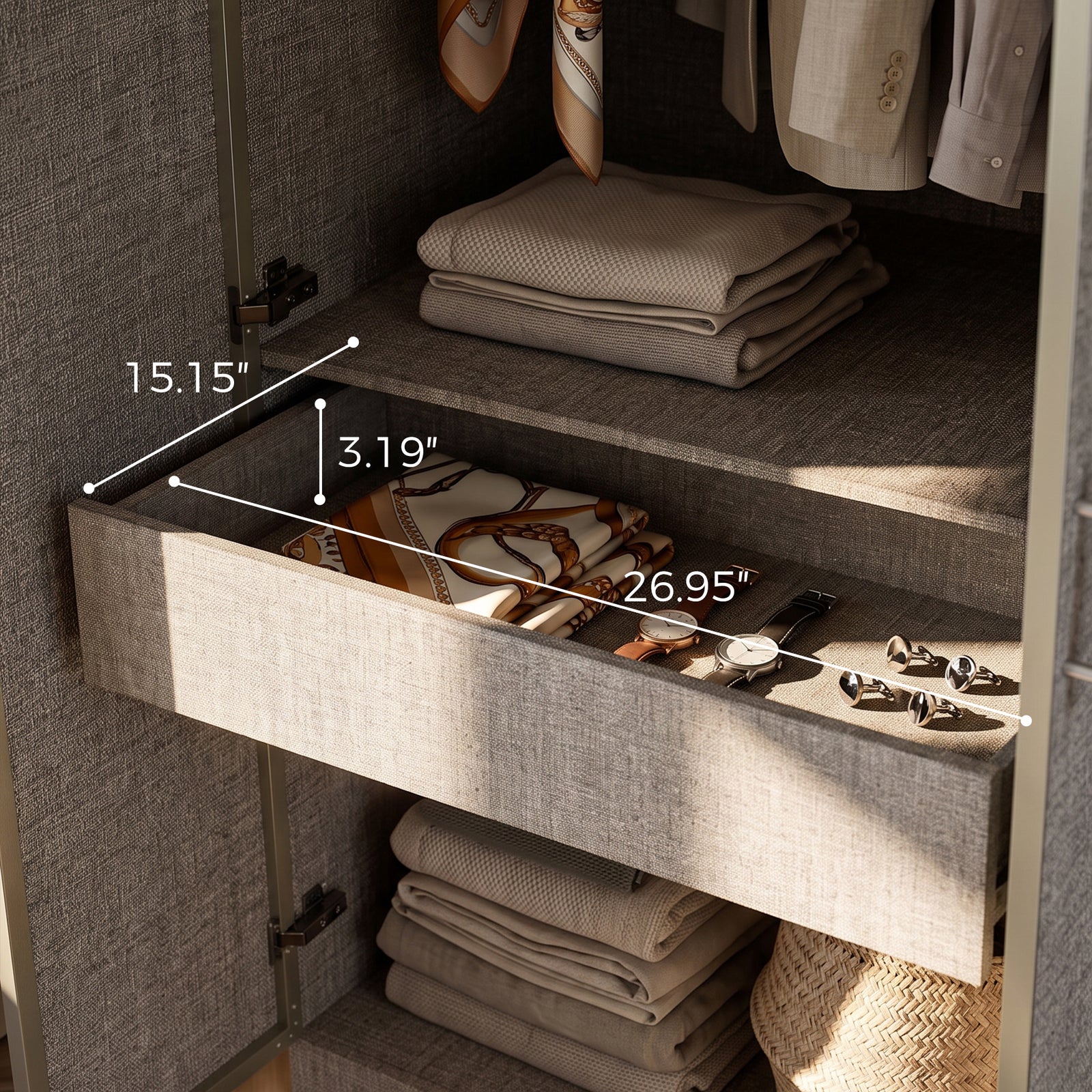 Organized Drawer Setup