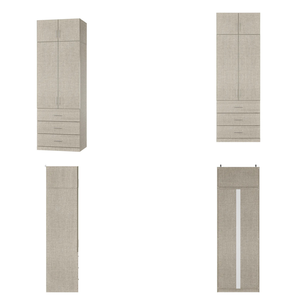 Tela Compact Classic Wardrobe Set