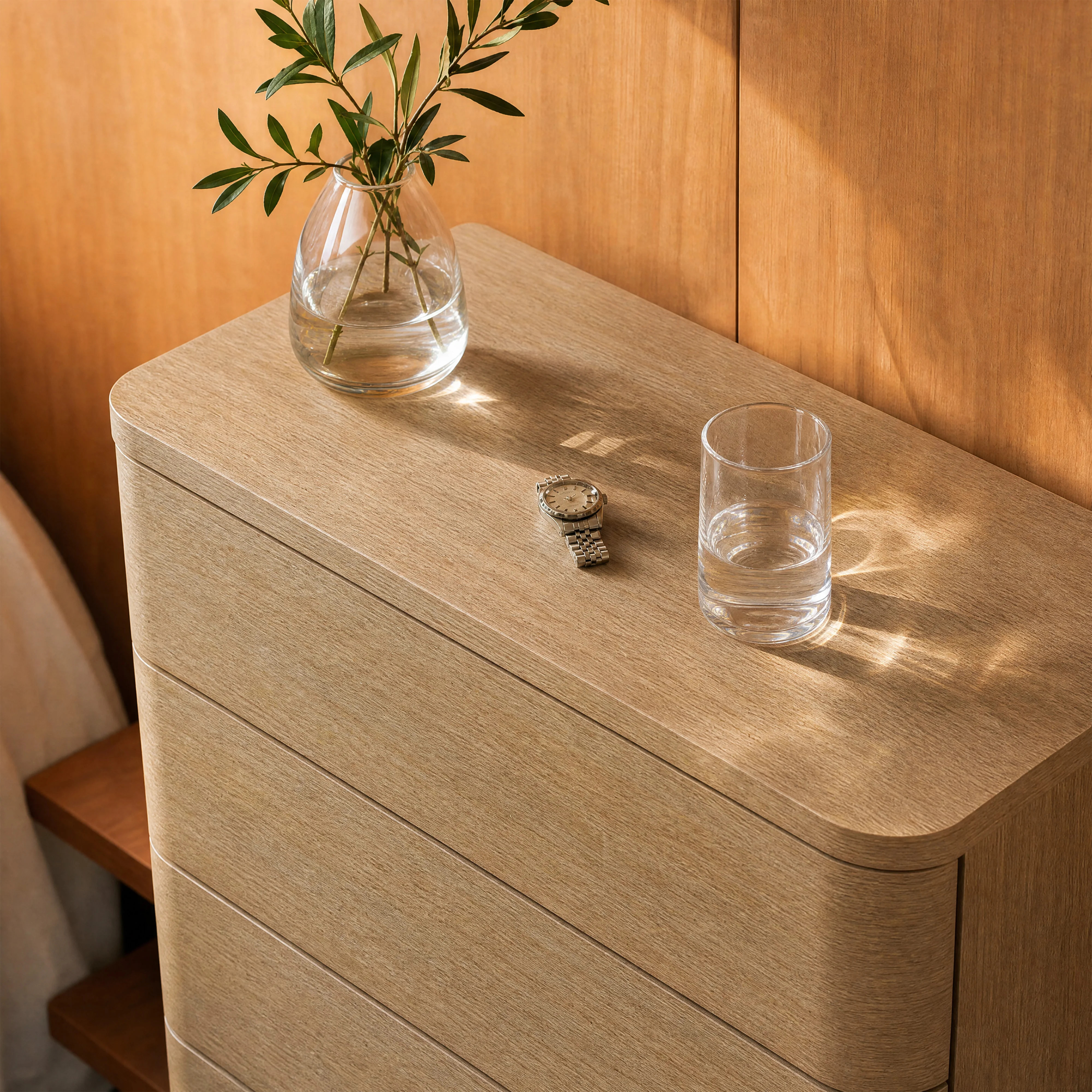 Orbis 5-Drawer Curved Chest