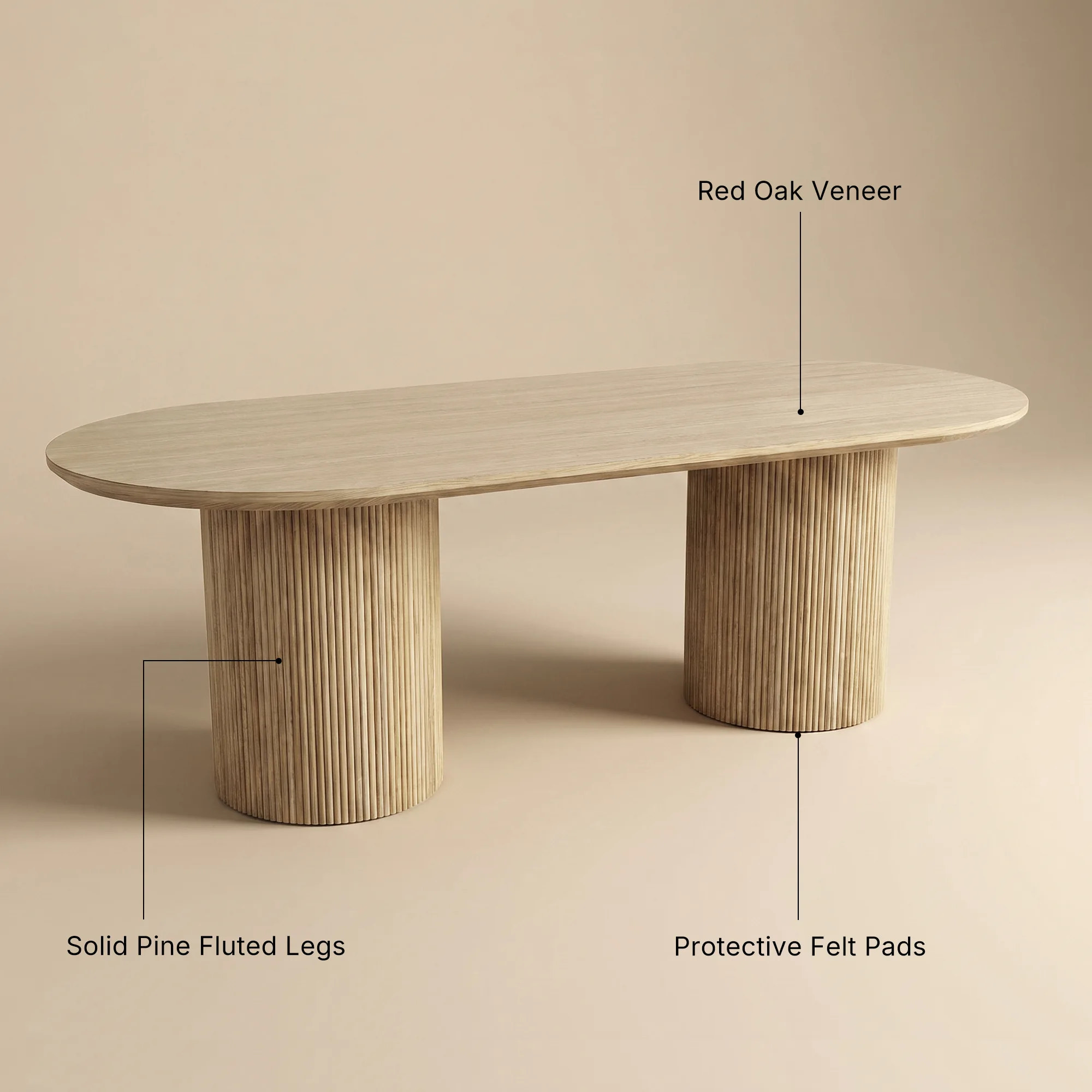 9-Piece Round Pedestal Dining Set
