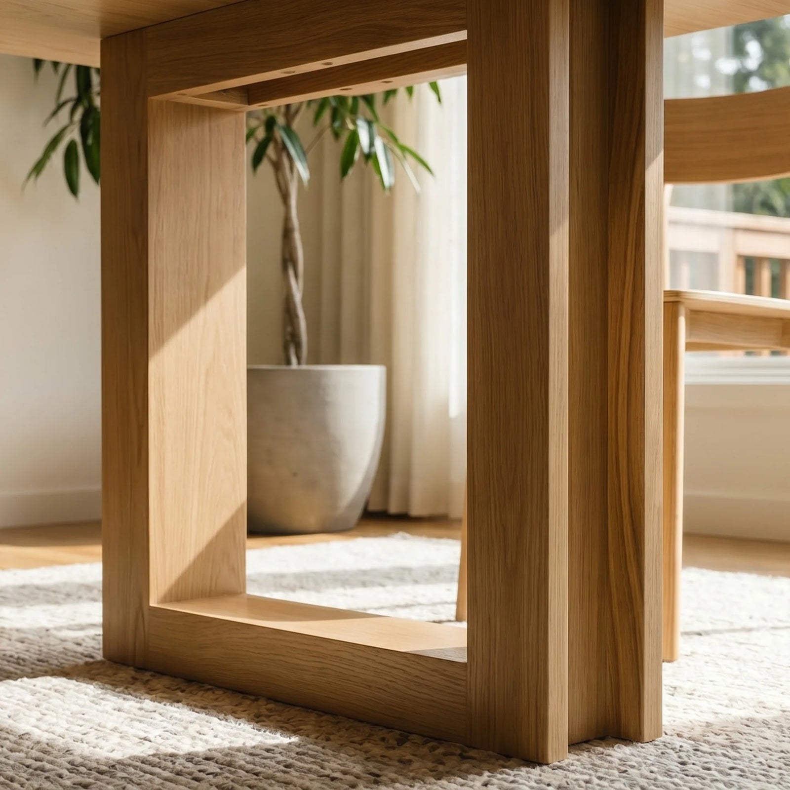 Recessed Architectural Leg Design