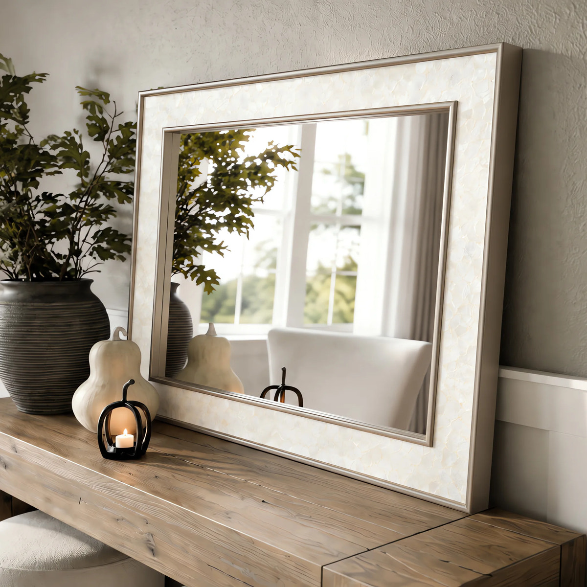 Nacre Wall Mirror