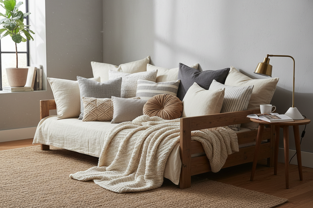 9 Cozy Daybed Ideas to Style a Twin Bed (Easy Tips)