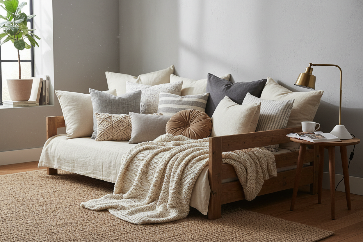 9 Cozy Daybed Ideas to Style a Twin Bed (Easy Tips)