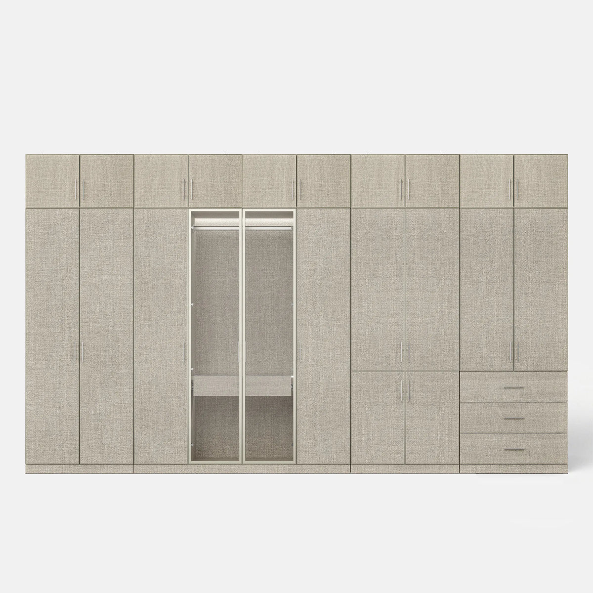 Modular Wardrobe System: How to Plan a Full Wall Wardrobe