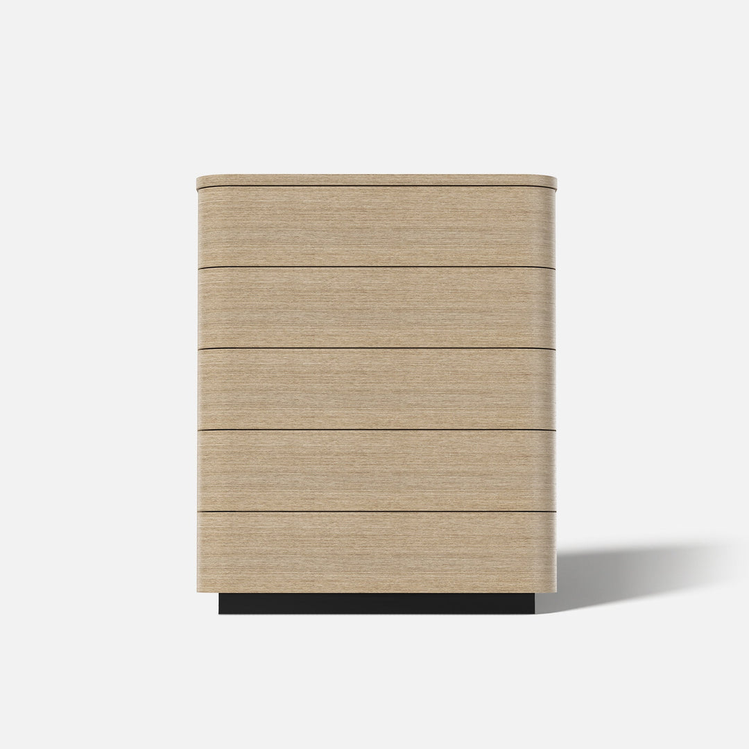 Orbis 5-Drawer Curved Chest