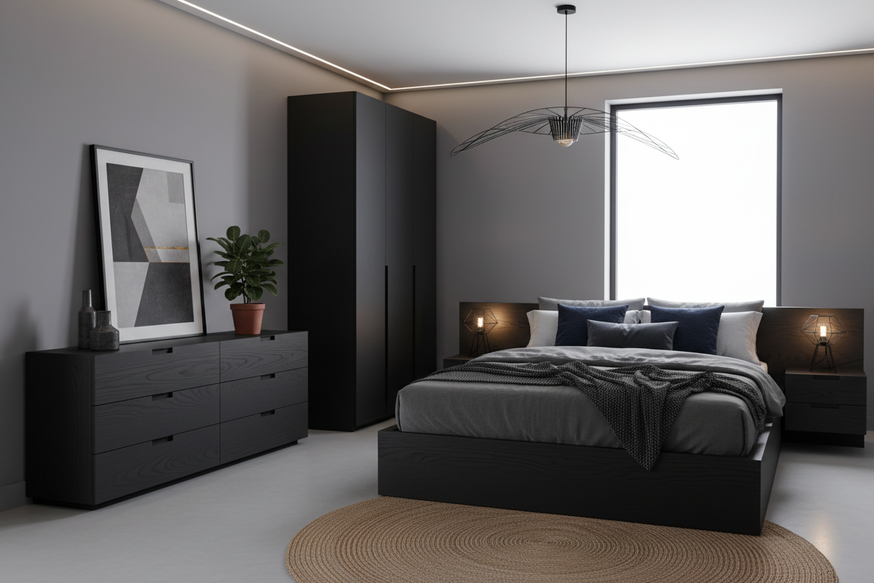 Create a Stylish Men’s Bedroom with the Right Furniture Sets