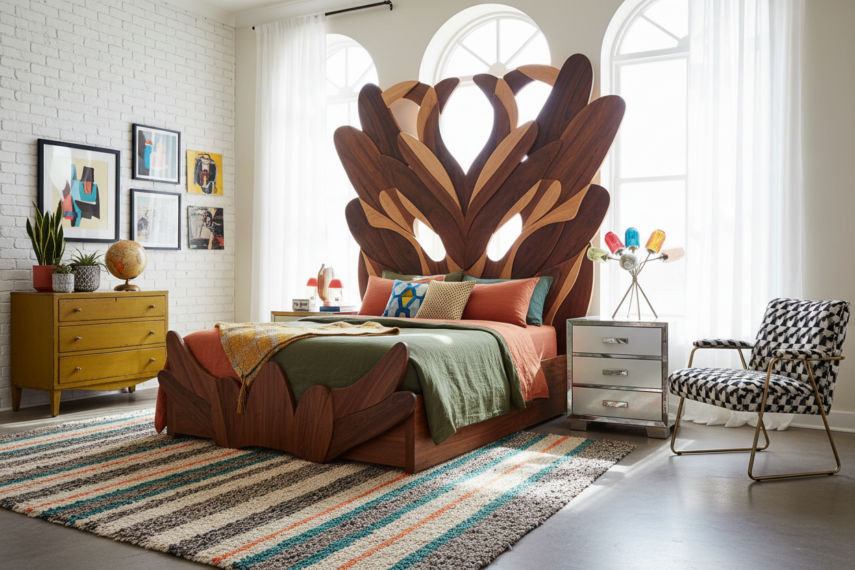 Ditch the Dull: A Guide to Curating Funky Bedroom Furniture That Actually Works
