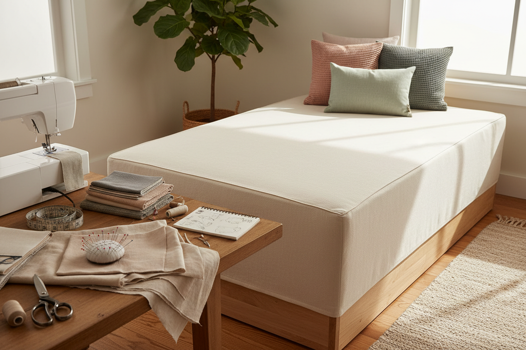 DIY Custom Bedding: How to Sew a Daybed Cover That Actually Fits