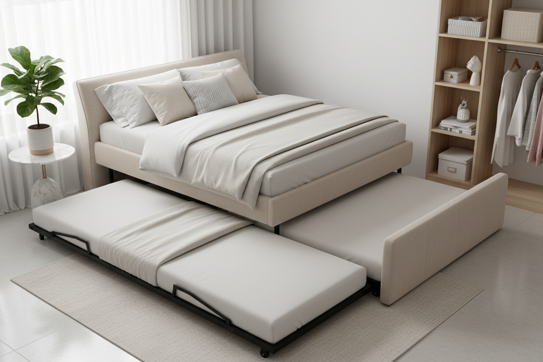 Double Trundle Daybed: 5 Smart Space-Saving Tips