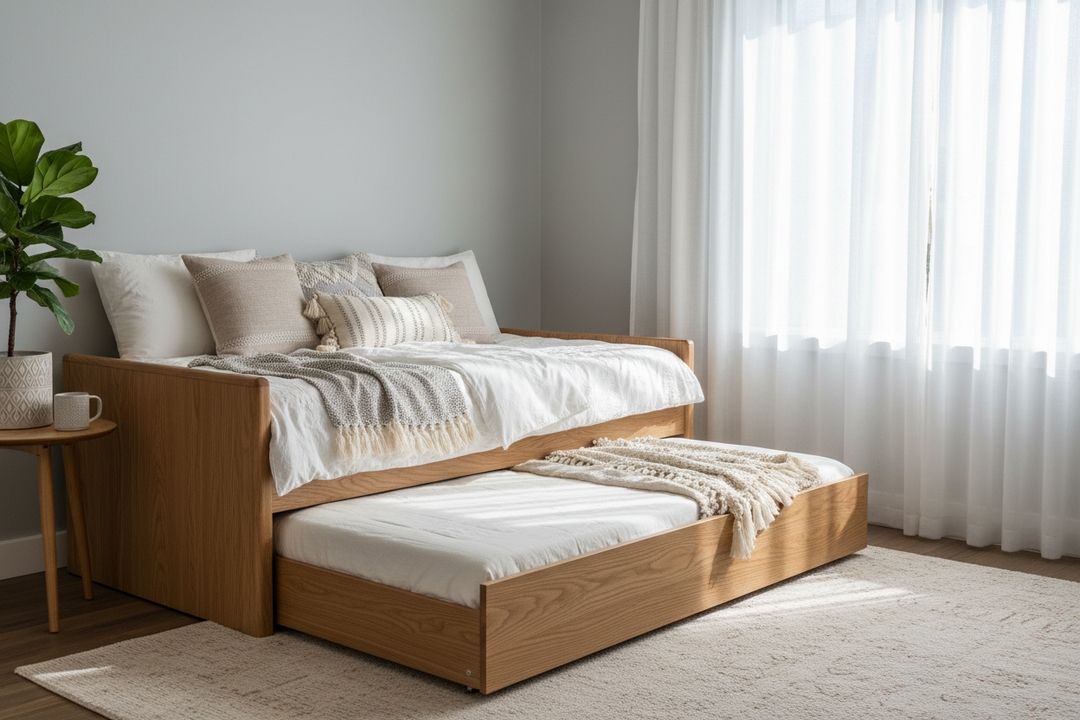 Double Your Sleep Space: The Ultimate Guide to Styling and Choosing a Wood Daybed with Trundle