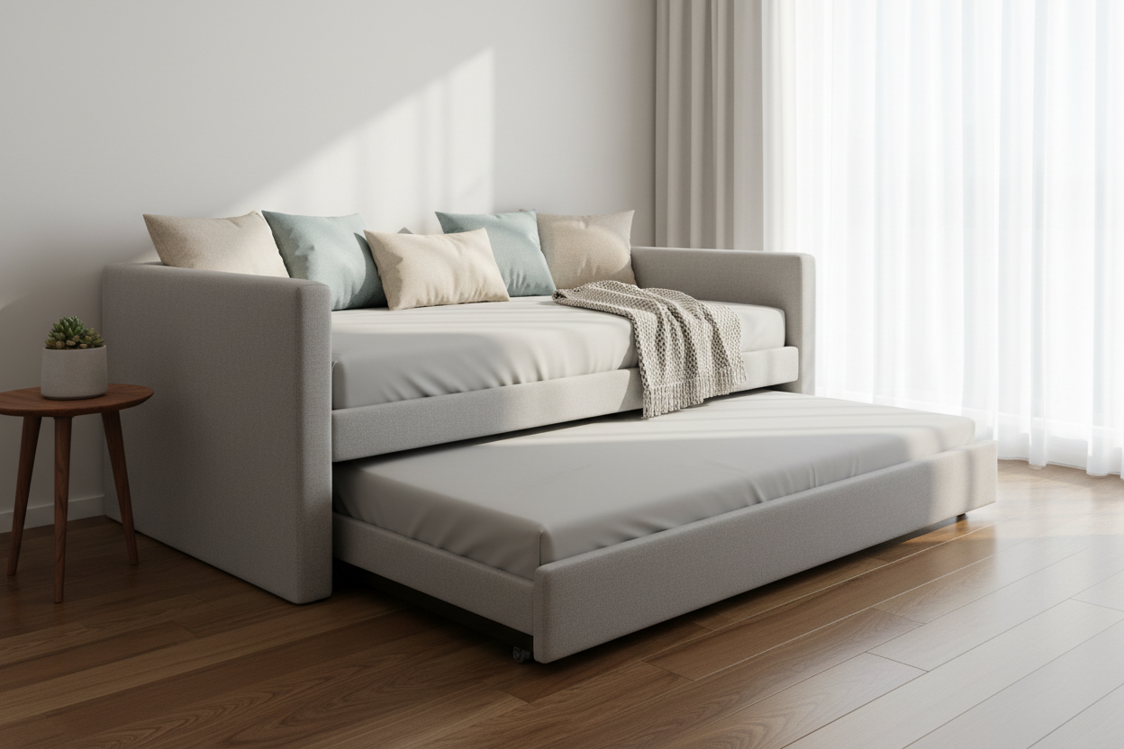 Double Your Space: The Ultimate Guide to Daybeds with Pop-Up Trundles