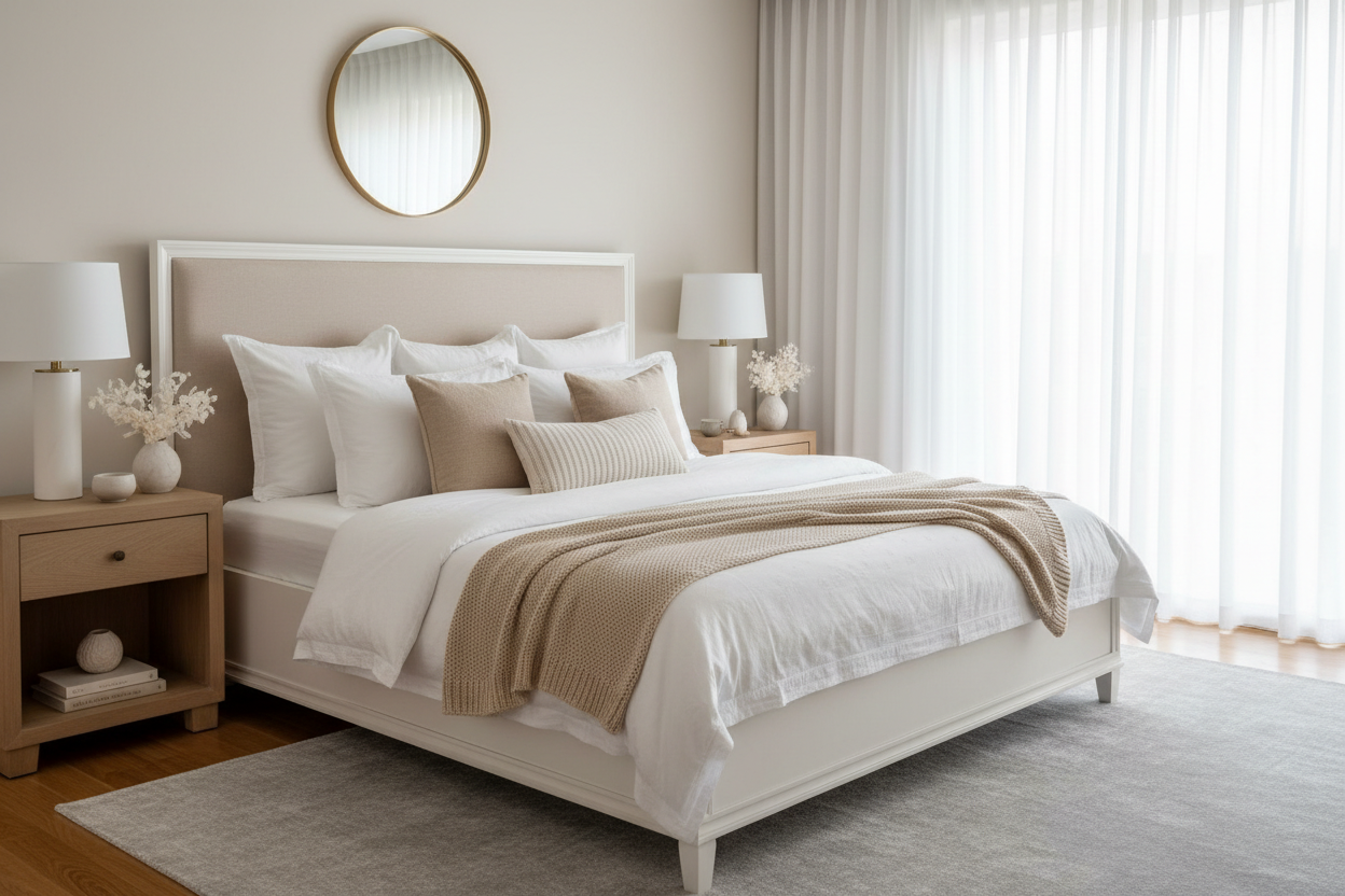 Dreaming in Soft and Sturdy: Why a White Wood and Upholstered Bed Transforms Your Room