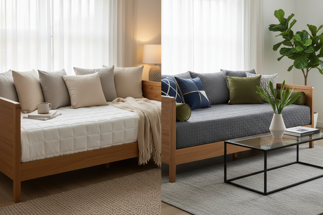 From Bedroom to Living Room: Choosing the Perfect Daybed Mattress Cover