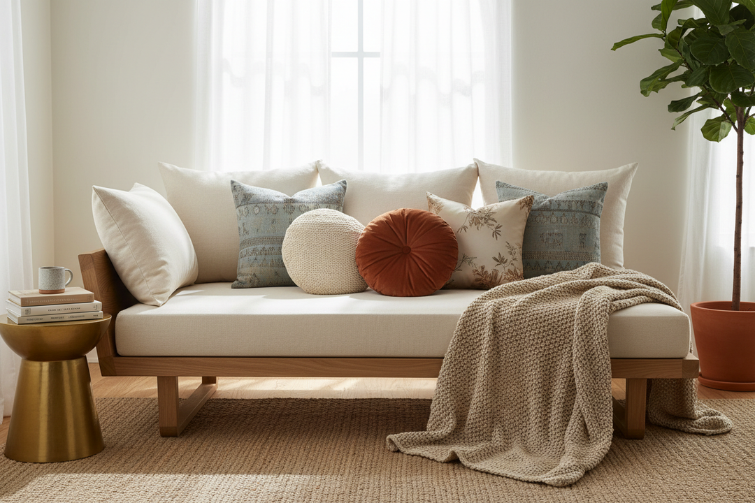 From Spare Bed to Cozy Sofa: Styling Your Daybed with the Perfect Pillow Arrangement