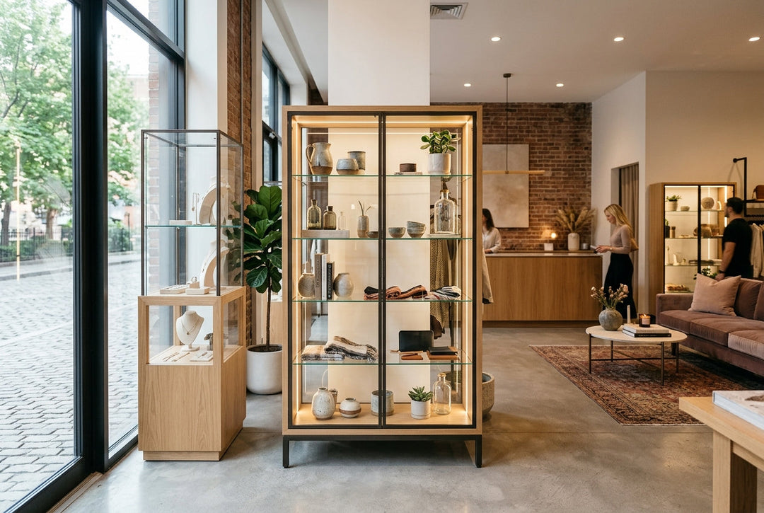 The perfect display cabinet for store layouts: A designer's take