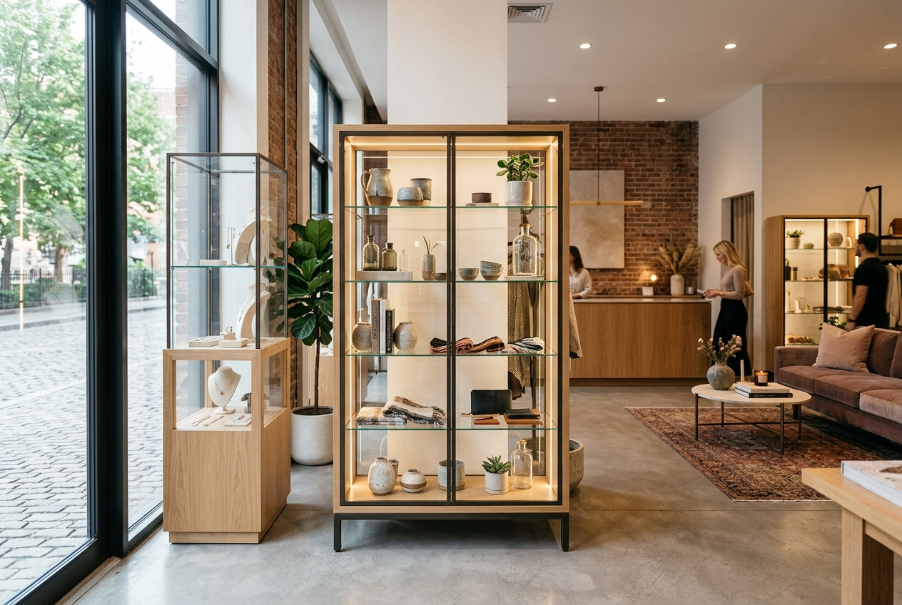The perfect display cabinet for store layouts: A designer's take
