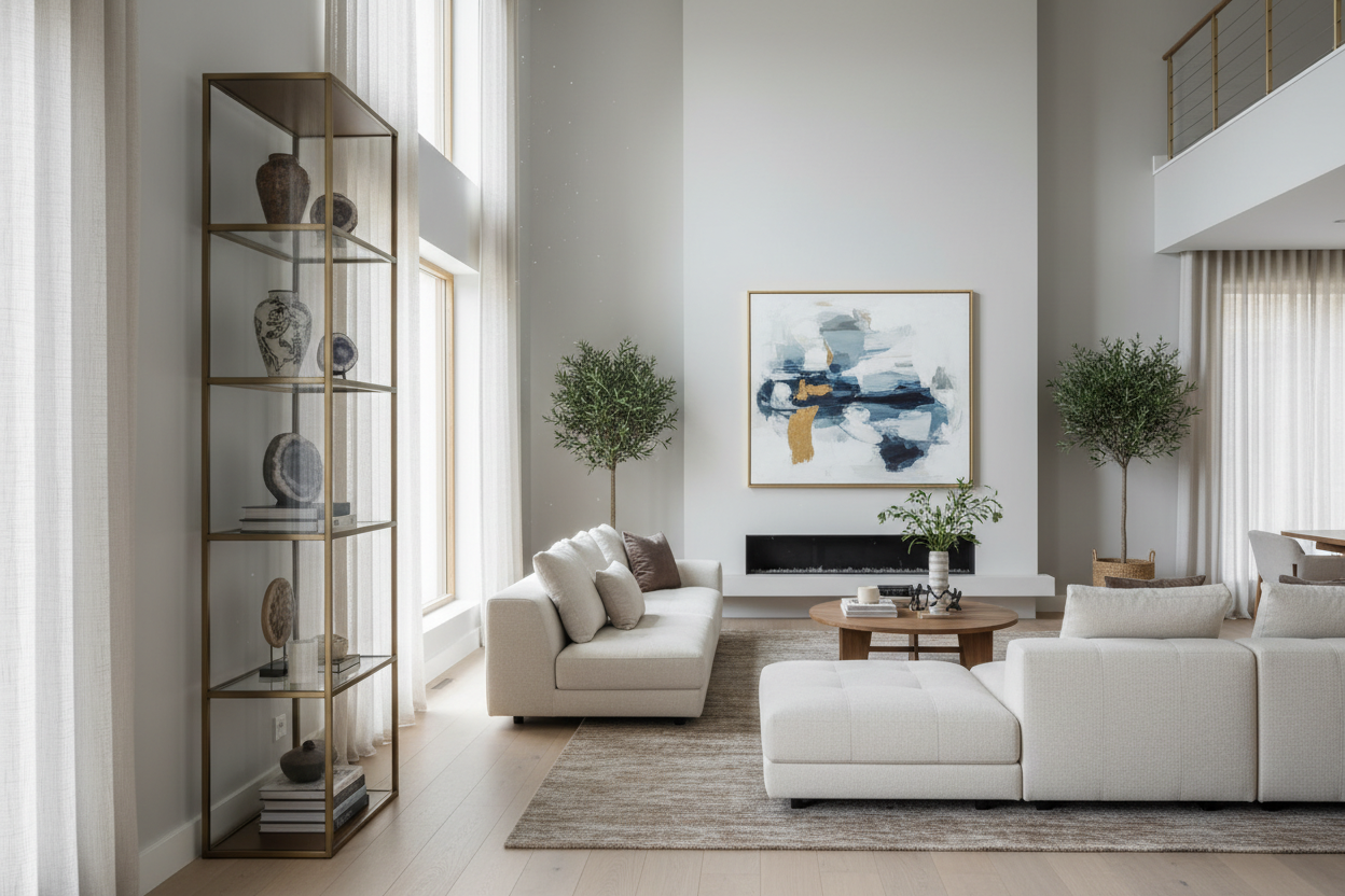 Why a 5 tier display cabinet makes your ceilings look higher