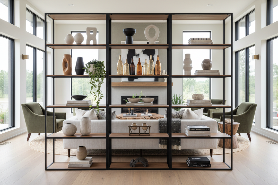 Modern display cabinets: Avoiding the retail look