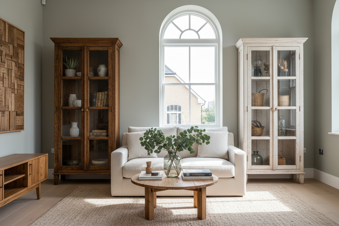 Refurbished display cabinets: Giving new builds instant soul
