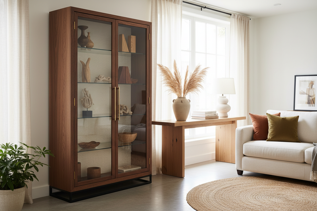 Wood Display Cabinet: How to Mix Timber Tones Without Clashing
