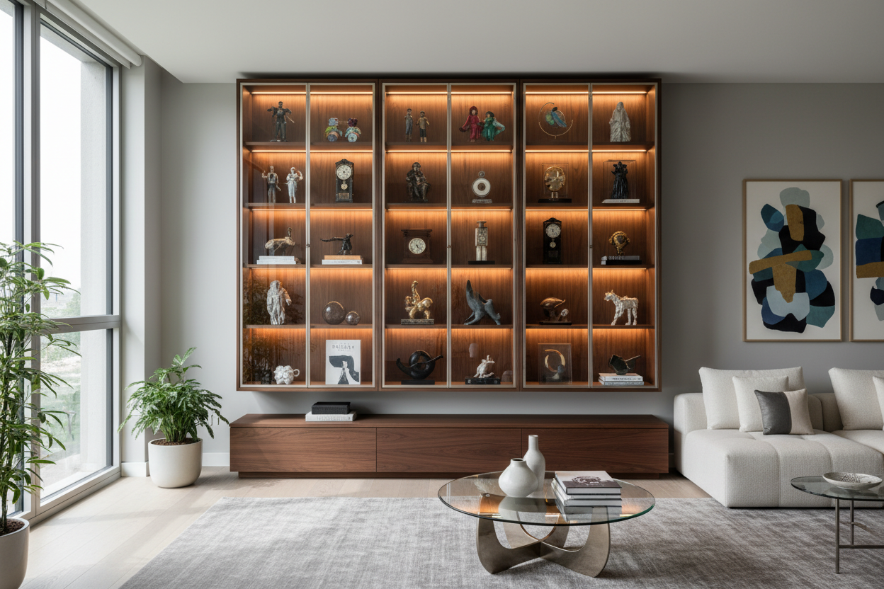 Collectors Display Cabinet: The Designer's Guide to Lighting That Transforms Collections