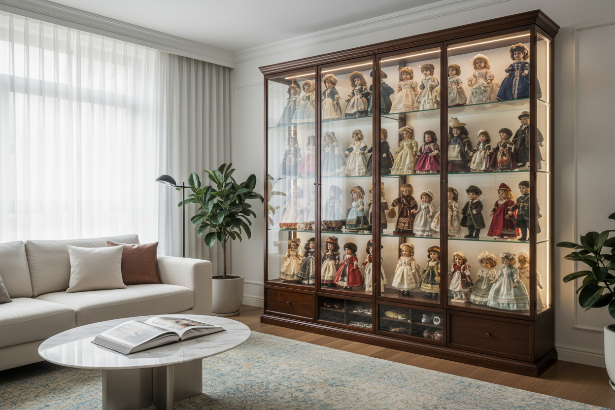 Doll Collection Display Cabinet: The Designer's Guide to Showcasing Cherished Memories