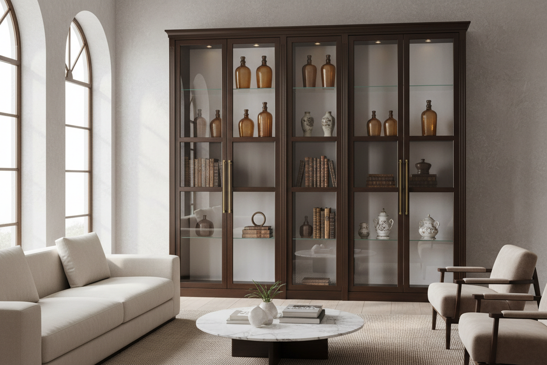 Display Cabinet Glass Doors — How to Choose the Right Transparency for Your Collection