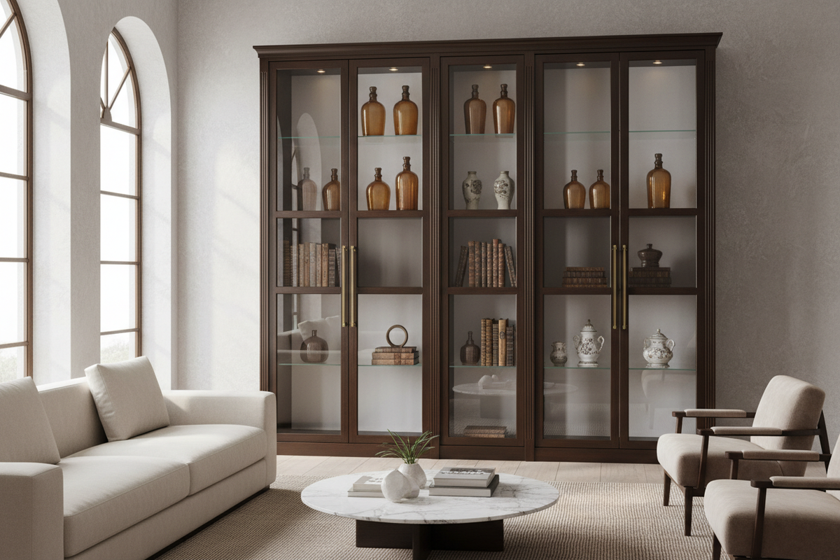 Display Cabinet Glass Doors — How to Choose the Right Transparency for Your Collection