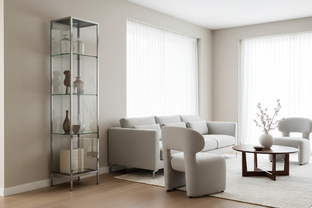 Tall Glass Door Display Cabinet — Why It's the Space-Saving Solution You're Overlooking