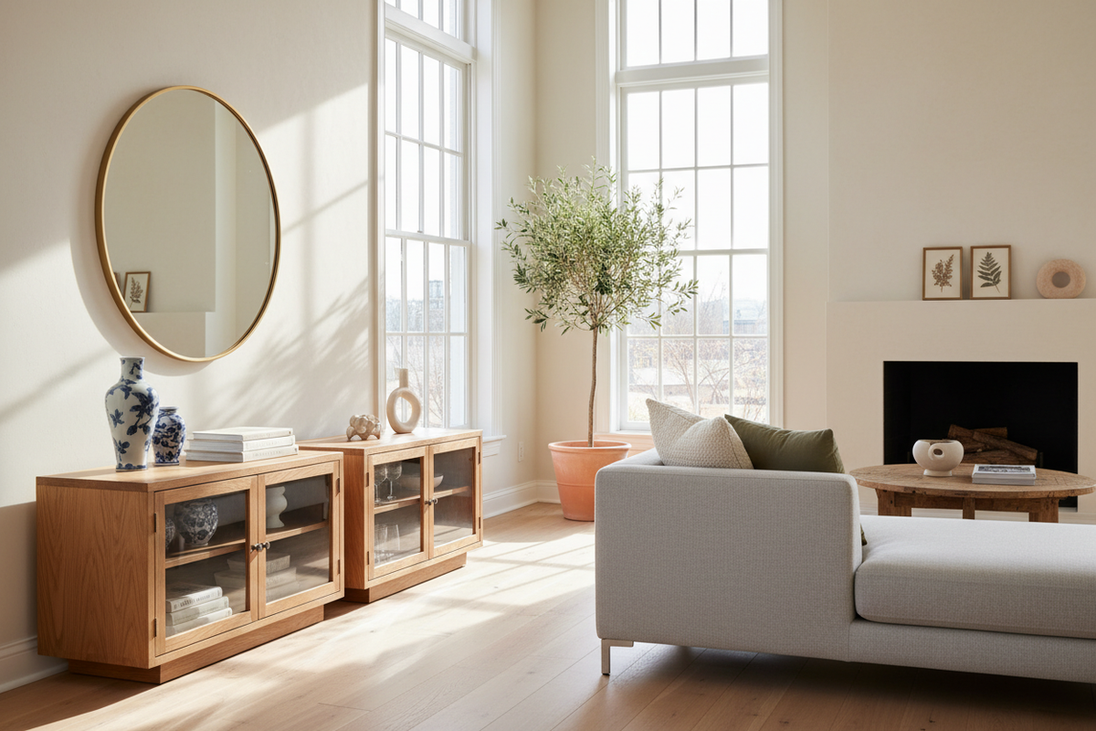 Small Glass Cabinet With Doors — Why It's the Storage Upgrade That Actually Shows Off