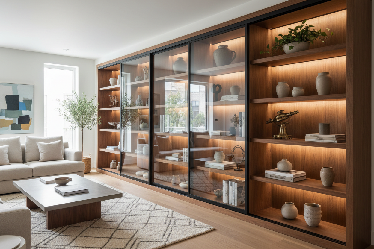Glass Sliding Door Display Cabinet — Why It's the Display Upgrade That Actually Works