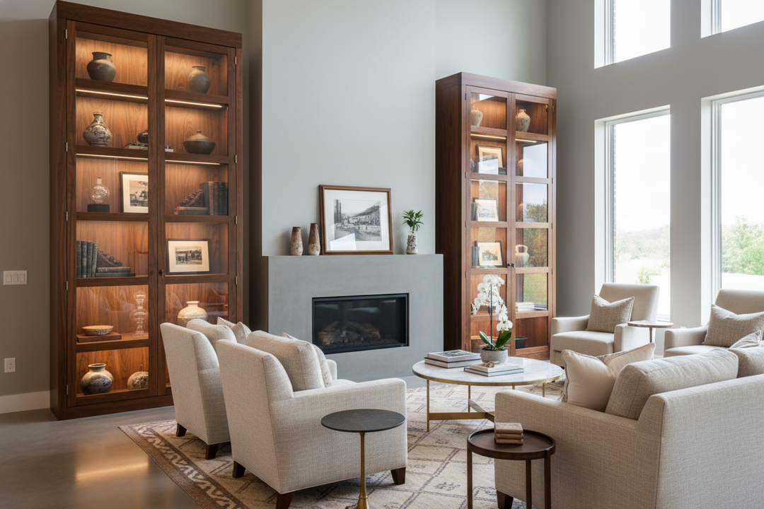 Tall Display Cabinets With Glass Doors — Why They're the Designer's Secret to Elegant Storage